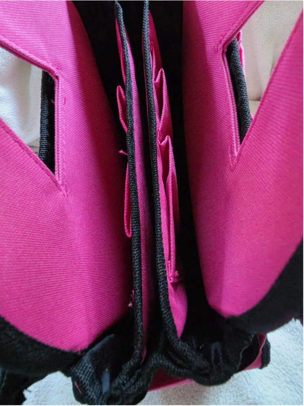 Mintting Pink Craft Tote Bag Organizer Caddy Multi Pocket Canvas Storage Case